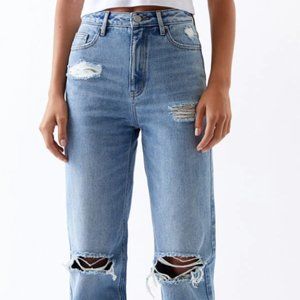 PacSun Light Blue Ripped '90s Boyfriend Jeans